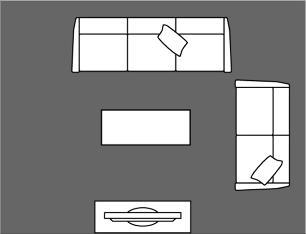 6畳の部屋に敷き詰めたカーペット